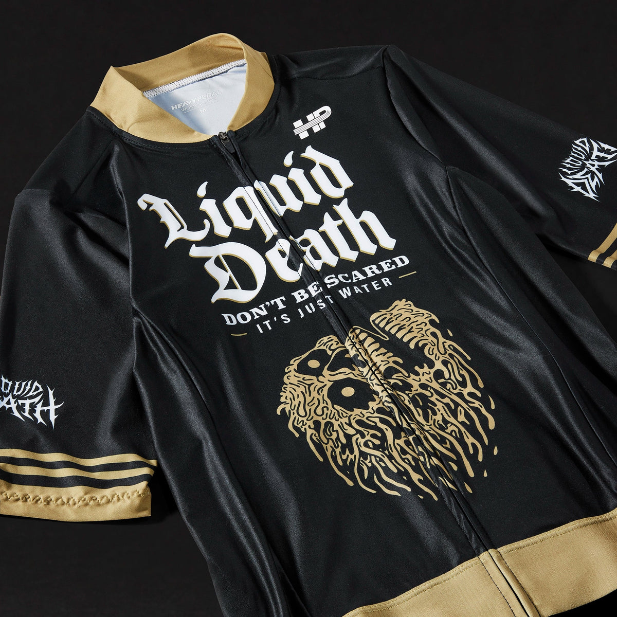 Heavy Pedal x Liquid Death Men's Cycling Jersey